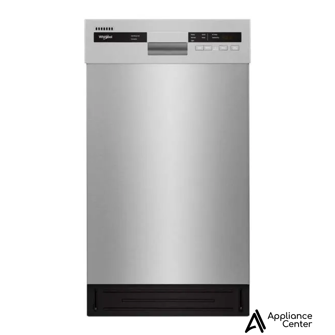 Lavavajillas compacto en acero inoxidable Whirlpool - WDPS5118PM