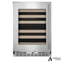 Cava de vinos de 24 pulgadas, 46 botellas Kitchenaid - KUWL524SPS