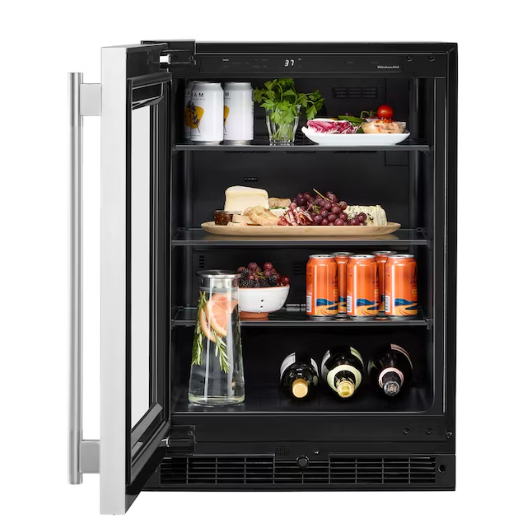 Mini refrigerador empotrado KitchenAid de 5.2 pies Kitchenaid - KURL324SSB - Imagen 2