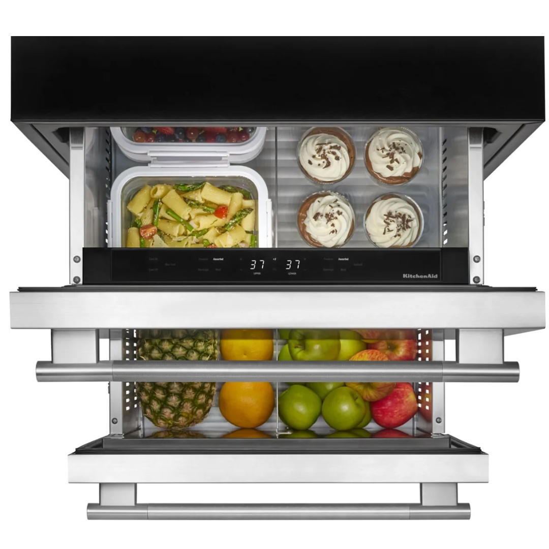 Refrigerador de 24 pulgadas con dos cajones Kitchenaid - KURT524SSB - Imagen 2