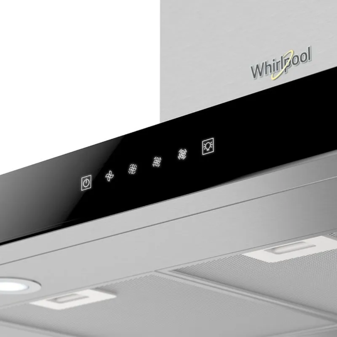 Campana de pared 90cm Acero Inoxidable Whirlpool - WHW9010S - Imagen 3