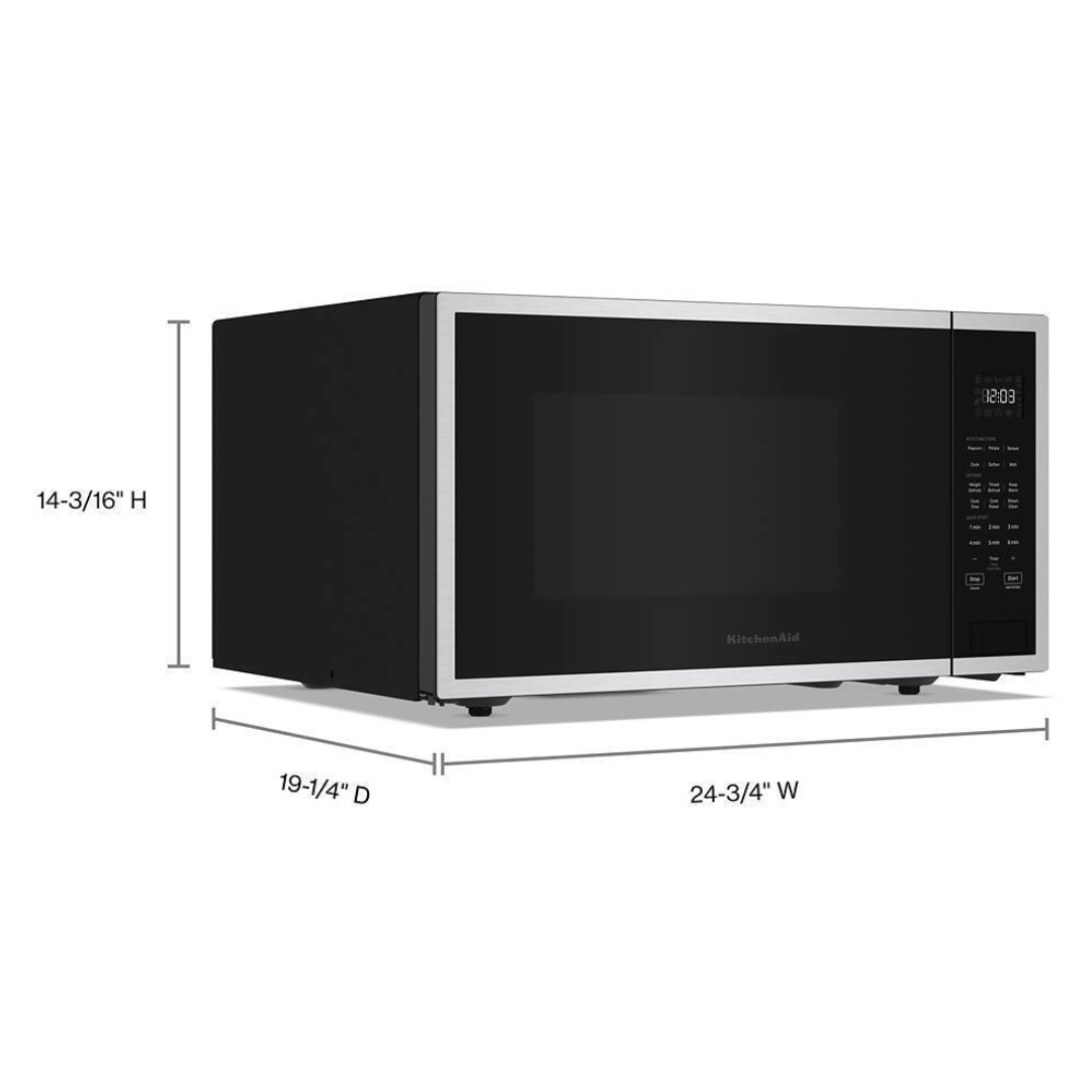 Microondas de encimera de 2,2 pies Kitchenaid - KMCS324SPS - Imagen 3
