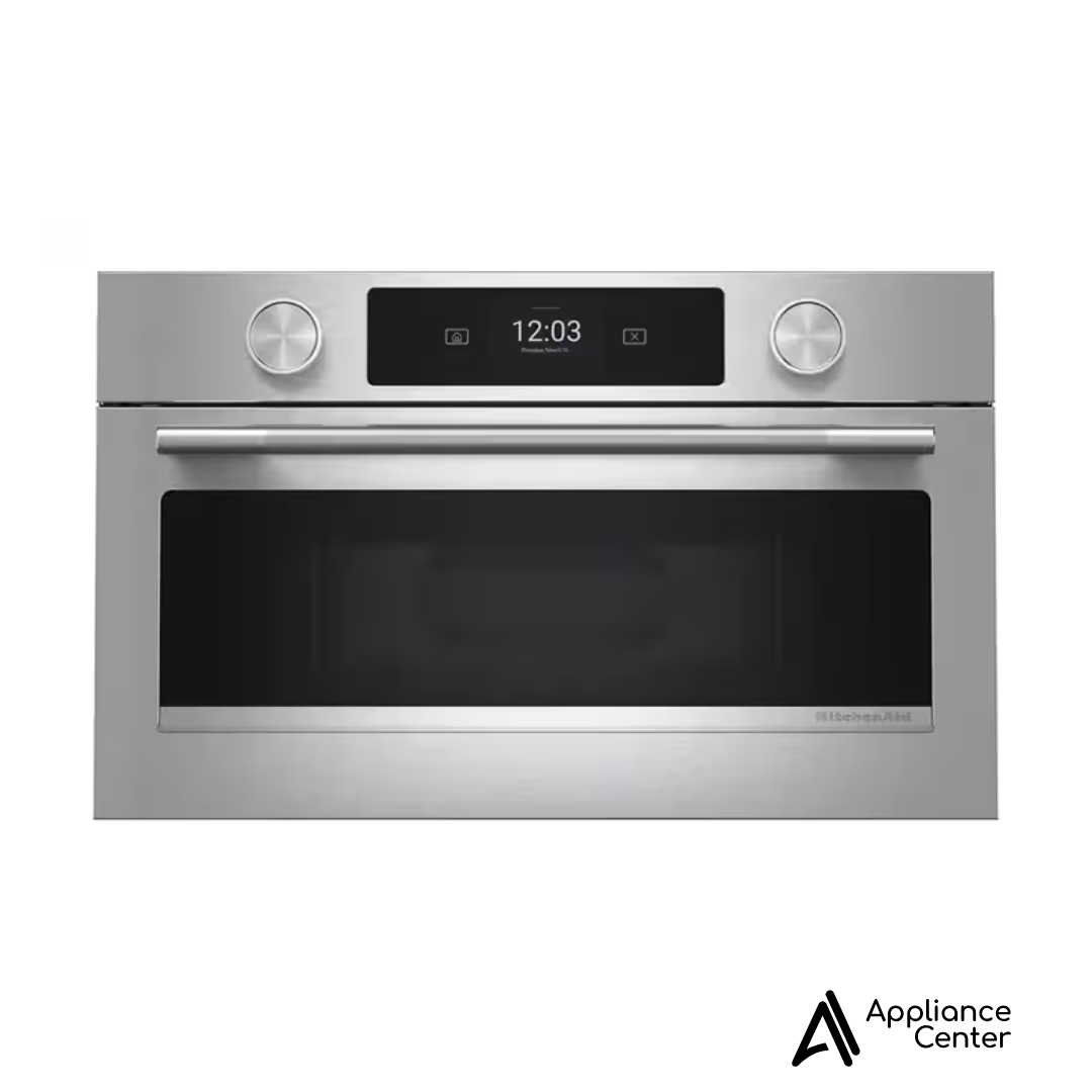 Horno microondas empotrado de 27" con freidora de aire Kitchenaid - KMBS727SPS
