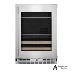 Centro de bebidas de 24" con puerta de vidrio Kitchenaid - KUBR524SSB