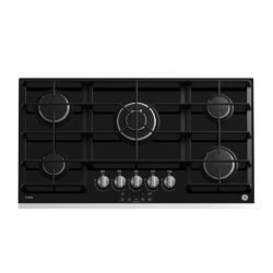 cubierta a Gas 90 cm Vidrio Negro GE Profile l PGP95KMNN0